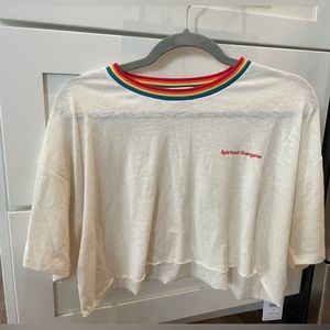 Spiritual Gangster cropped tee